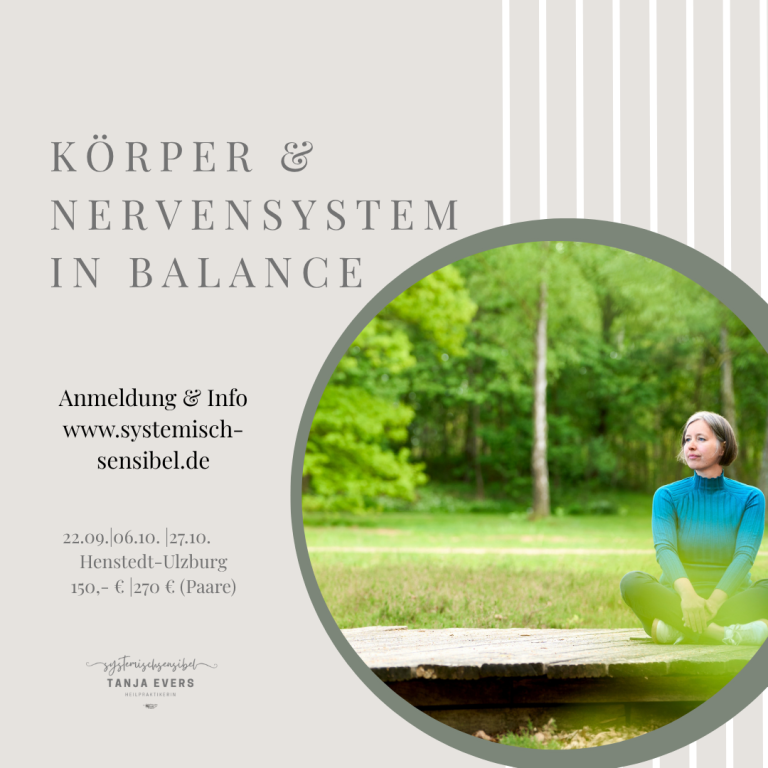Körper & Nervensystem in Balance, Workshop Henstedt- Ulzburg
